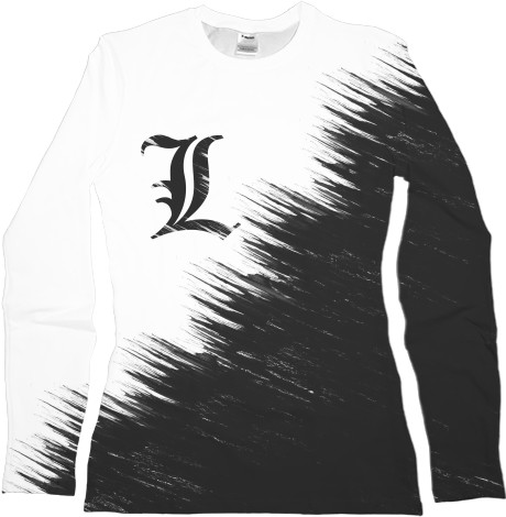 Women's Longsleeve Shirt 3D - DEATH NOTE (6) - Mfest