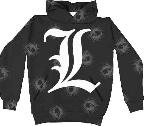 Kids' Hoodie 3D - DEATH NOTE (10) - Mfest