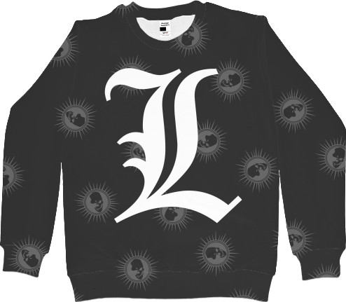 Men's Sweatshirt 3D - DEATH NOTE (10) - Mfest