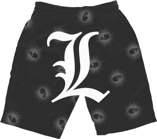 Men's Shorts 3D - DEATH NOTE (10) - Mfest