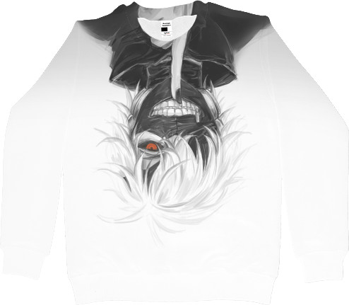 Women's Sweatshirt 3D - ТОКИЙСКИЙ ГУЛЬ (8) - Mfest