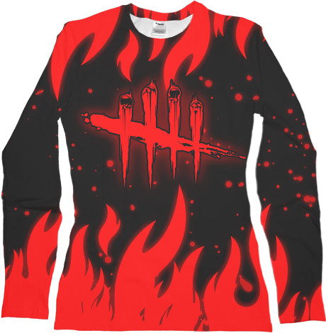 Women's Longsleeve Shirt 3D - DEAD BY DAYLIGHT (9) - Mfest