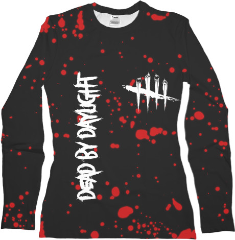 Women's Longsleeve Shirt 3D - DEAD BY DAYLIGHT (8) - Mfest