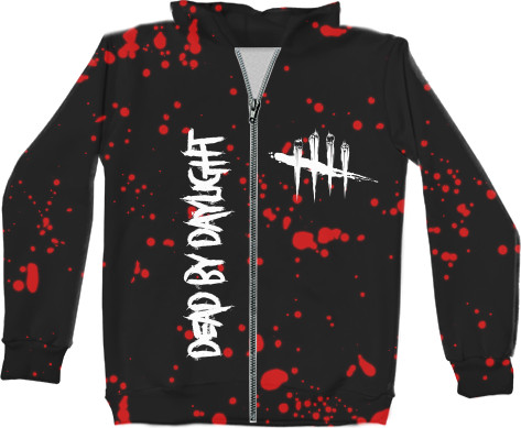 Unisex Zip-through Hoodie 3D - DEAD BY DAYLIGHT (8) - Mfest