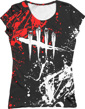 Women's T-Shirt 3D - DEAD BY DAYLIGHT (6) - Mfest