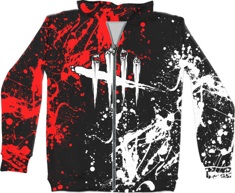 Unisex Zip-through Hoodie 3D - DEAD BY DAYLIGHT (6) - Mfest