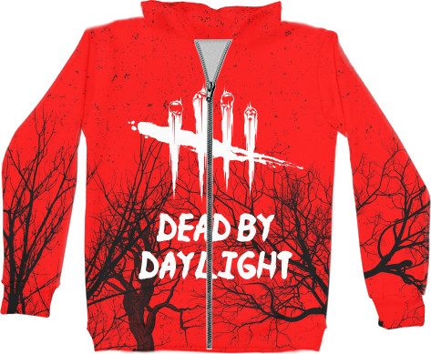 Unisex Zip-through Hoodie 3D - DEAD BY DAYLIGHT (3) - Mfest