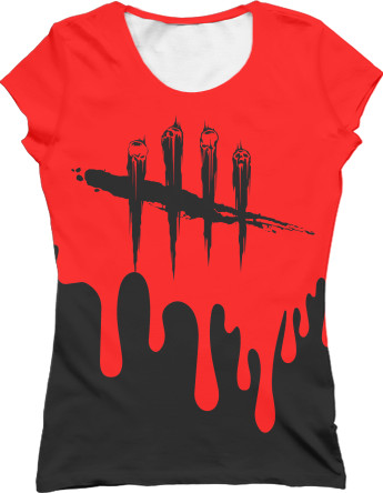 Women's T-Shirt 3D - DEAD BY DAYLIGHT (4) - Mfest