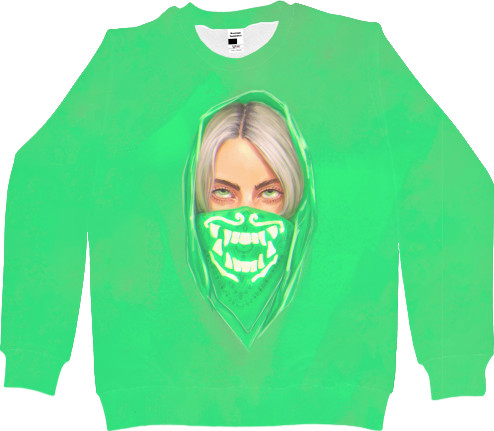 Men's Sweatshirt 3D - Billie Eilish (15) - Mfest