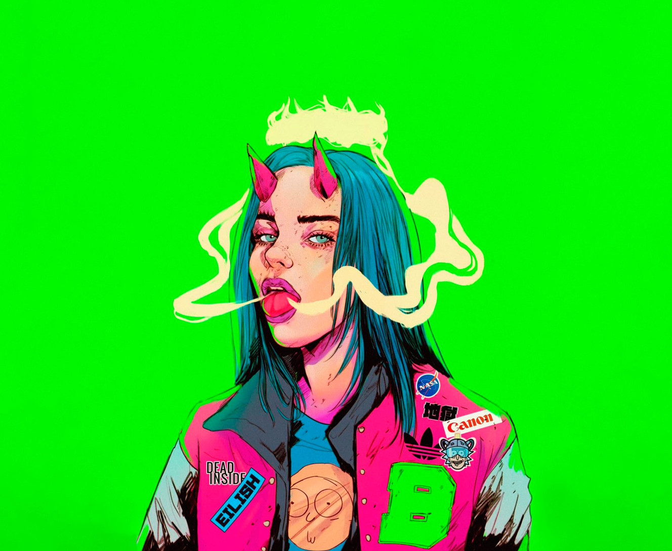 Килимок для Миші - Billie Eilish (13) - Mfest