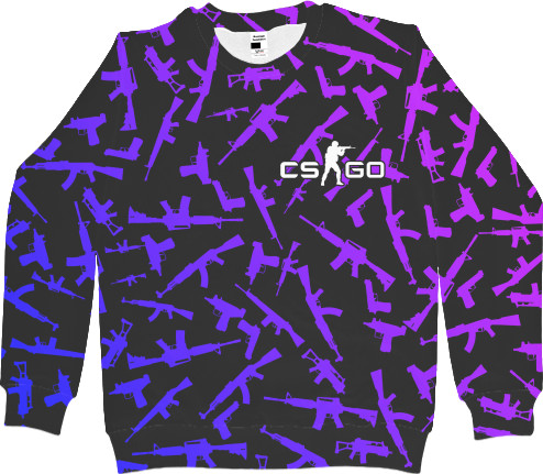 Men's Sweatshirt 3D - CS GO (9) - Mfest