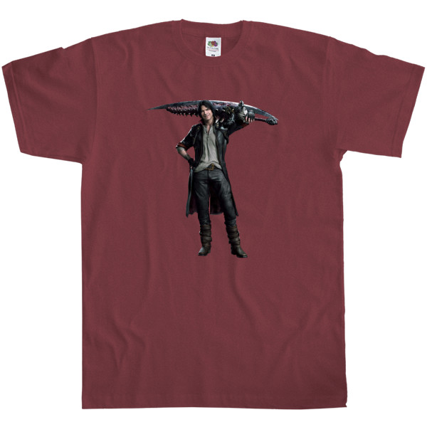 Men's T-Shirt Fruit of the loom - devil may cry 5 Данте - Mfest