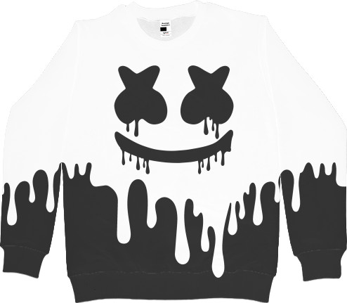 Men's Sweatshirt 3D - Marshmello (19) - Mfest