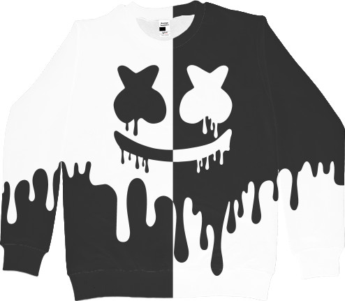 Women's Sweatshirt 3D - Marshmello (16) - Mfest