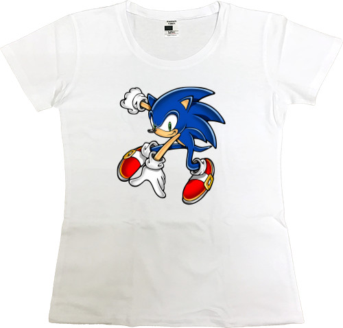 Women's Premium T-Shirt - Sonic (9) - Mfest