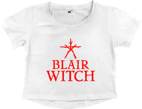 Women's Cropped Premium T-Shirt - Blair Witch (1) - Mfest