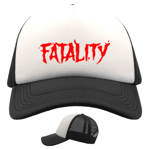 Kids' Trucker Cap - MORTAL KOMBAT (10) - Mfest