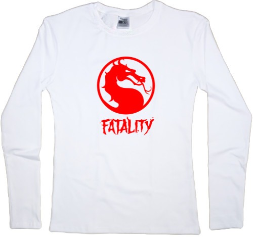 Women's Longsleeve Shirt - MORTAL KOMBAT (9) - Mfest