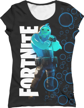 Women's T-Shirt 3D - Fortnite (6) - Mfest