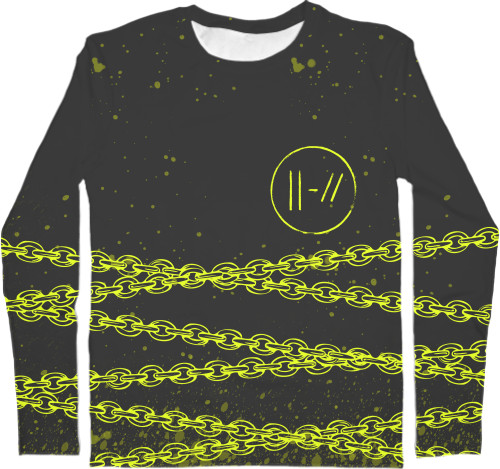 Men's Longsleeve Shirt 3D - Twenty One Pilots (18) - Mfest