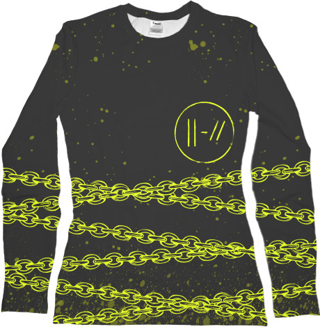 Women's Longsleeve Shirt 3D - Twenty One Pilots (18) - Mfest