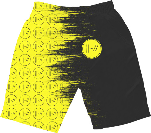 Men's Shorts 3D - Twenty One Pilots (17) - Mfest