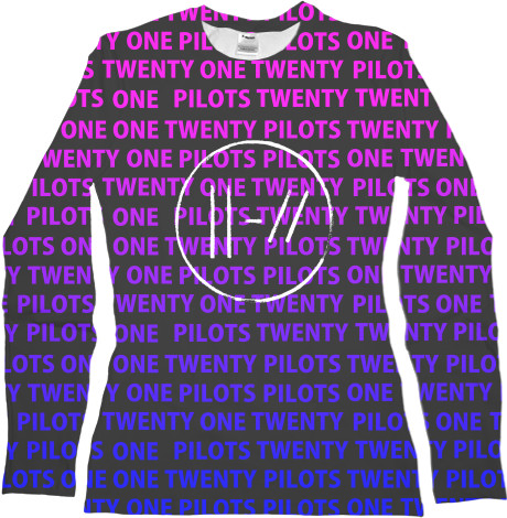 Women's Longsleeve Shirt 3D - Twenty One Pilots (15) - Mfest