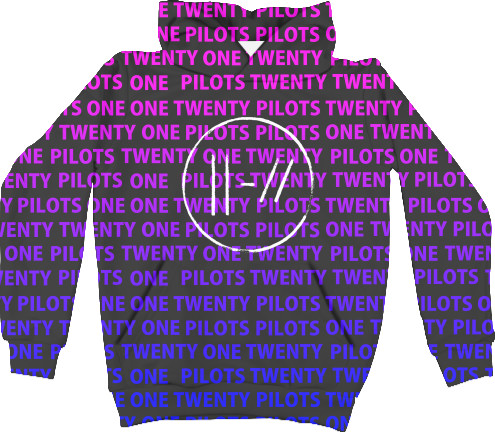 Unisex Hoodie 3D - Twenty One Pilots (15) - Mfest