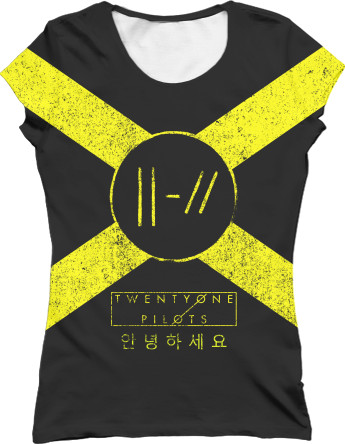 Women's T-Shirt 3D - Twenty One Pilots (13) - Mfest