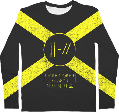 Twenty one Pilots - Men's Longsleeve Shirt 3D - Twenty One Pilots (13) - Mfest