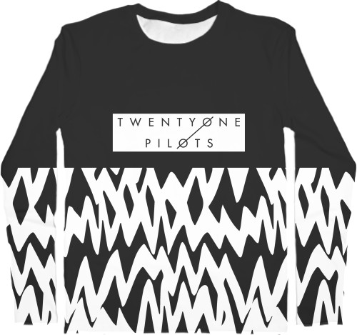 Men's Longsleeve Shirt 3D - Twenty One Pilots (9) - Mfest