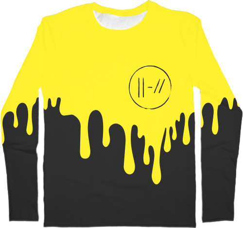 Men's Longsleeve Shirt 3D - Twenty One Pilots (4) - Mfest