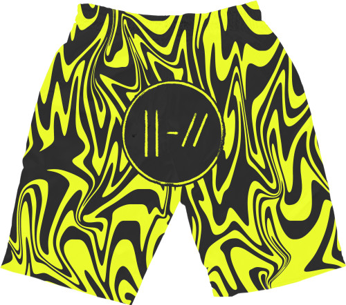 Men's Shorts 3D - Twenty One Pilots (3) - Mfest