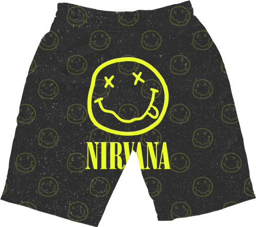 Nirvana - Шорты 3D Детские - NIRVANA (17) - Mfest