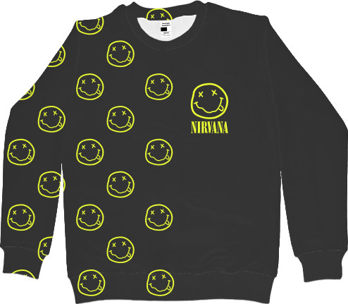 Kids' Sweatshirt 3D - NIRVANA (16) - Mfest