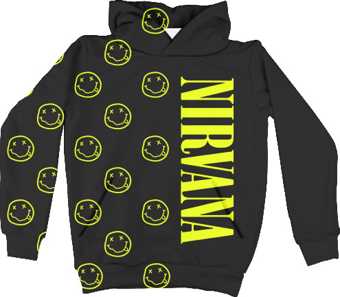 Unisex Hoodie 3D - NIRVANA (15) - Mfest