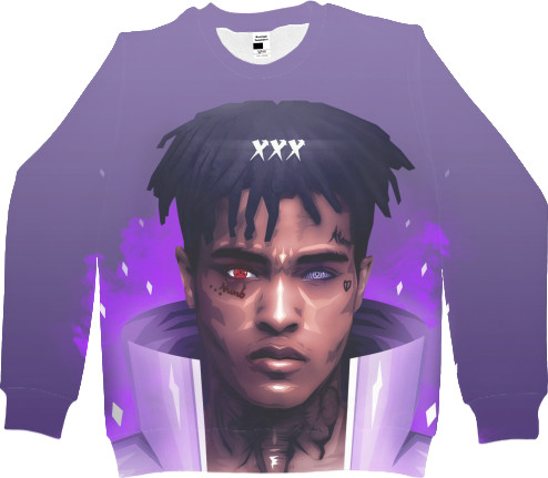 Men's Sweatshirt 3D - XXXTENTACION (14) - Mfest