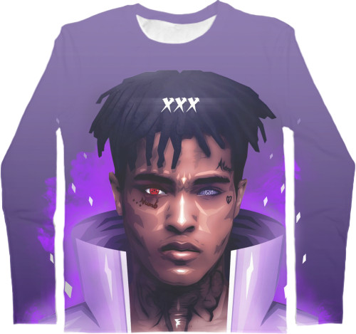 Men's Longsleeve Shirt 3D - XXXTENTACION (14) - Mfest