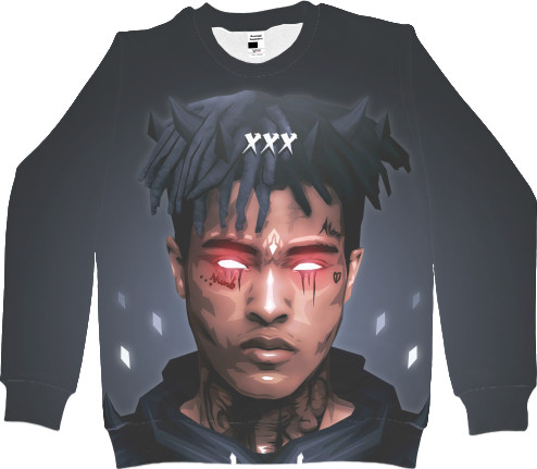 Men's Sweatshirt 3D - XXXTENTACION (13) - Mfest