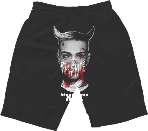 Men's Shorts 3D - XXXTENTACION (12) - Mfest