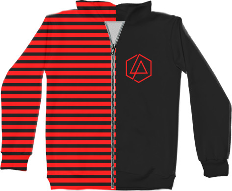 Unisex Zip-through Hoodie 3D - Linkin Park  (1) - Mfest