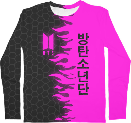 Men's Longsleeve Shirt 3D - BTS (6) - Mfest