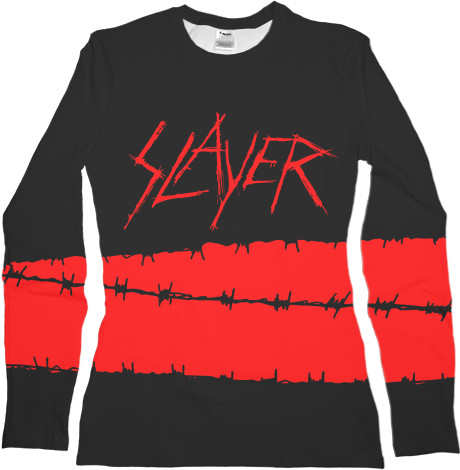 Women's Longsleeve Shirt 3D - SLAYER  (10) - Mfest