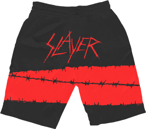 Men's Shorts 3D - SLAYER  (10) - Mfest