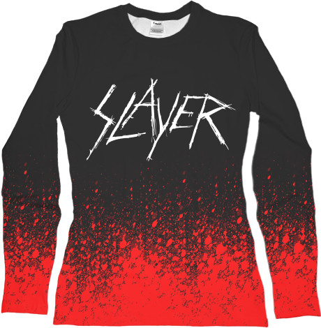 Women's Longsleeve Shirt 3D - SLAYER  (6) - Mfest