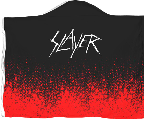 Плед з капюшоном 3D - SLAYER  (6) - Mfest