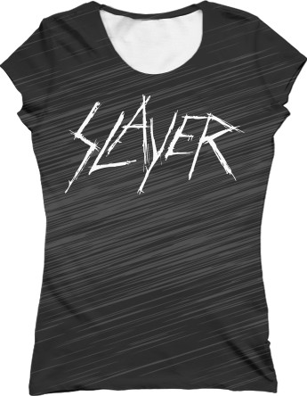 Women's T-Shirt 3D - SLAYER (4) - Mfest