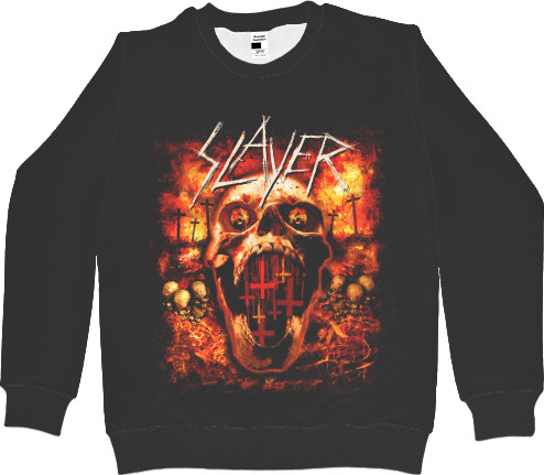 Men's Sweatshirt 3D - SLAYER  (5) - Mfest