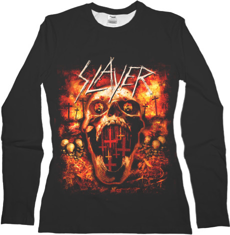 Women's Longsleeve Shirt 3D - SLAYER  (5) - Mfest