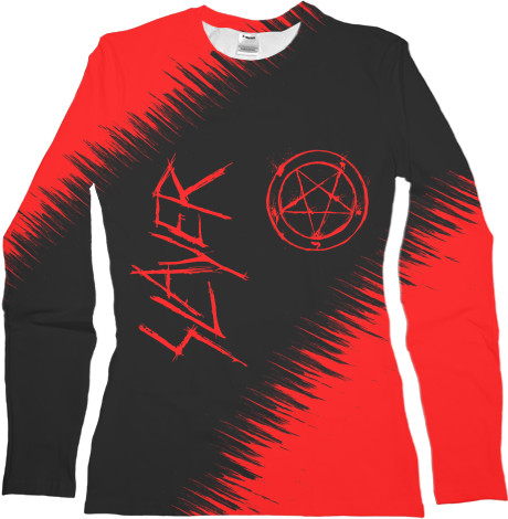 Women's Longsleeve Shirt 3D - SLAYER  (3) - Mfest